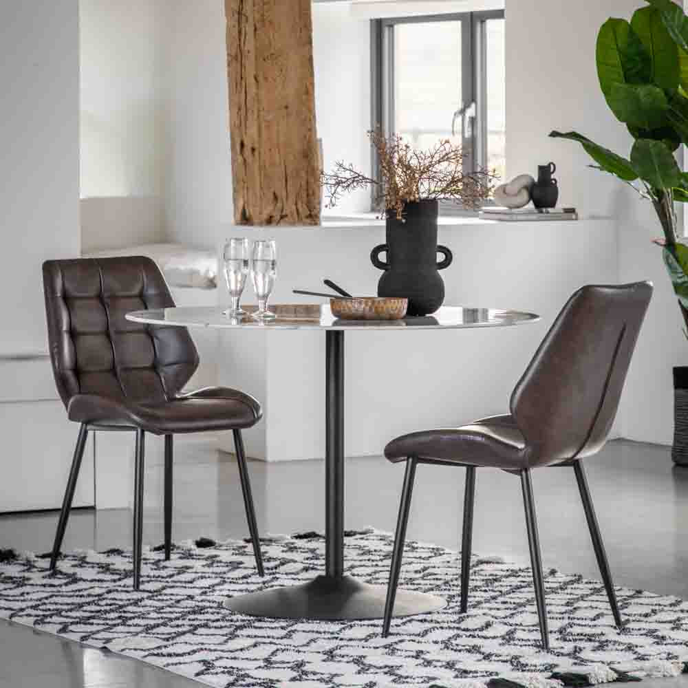 Ronsberg Dining Table White Effect