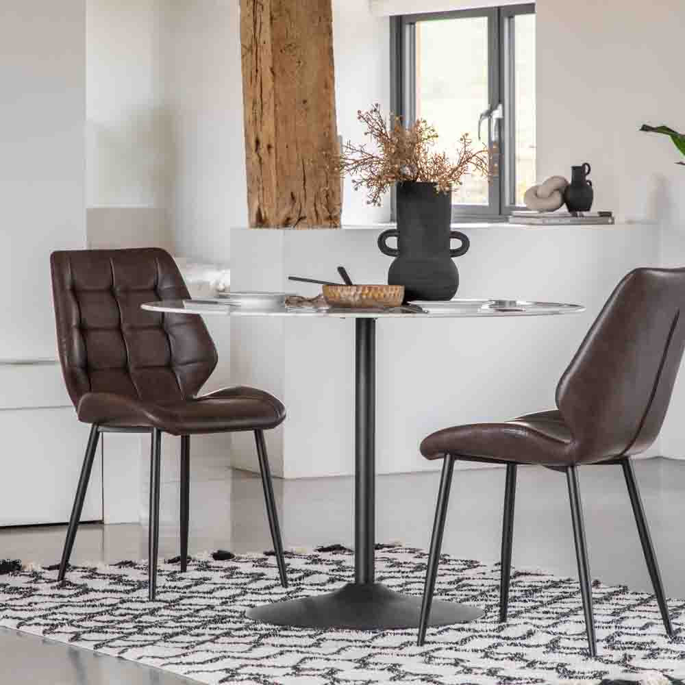 Ronsberg Dining Table White Effect