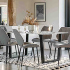 Talbot Dining Table White Effect