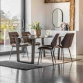 Talbot Dining Table Black Effect