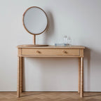 Harbin Dressing Table With Drawer Oak