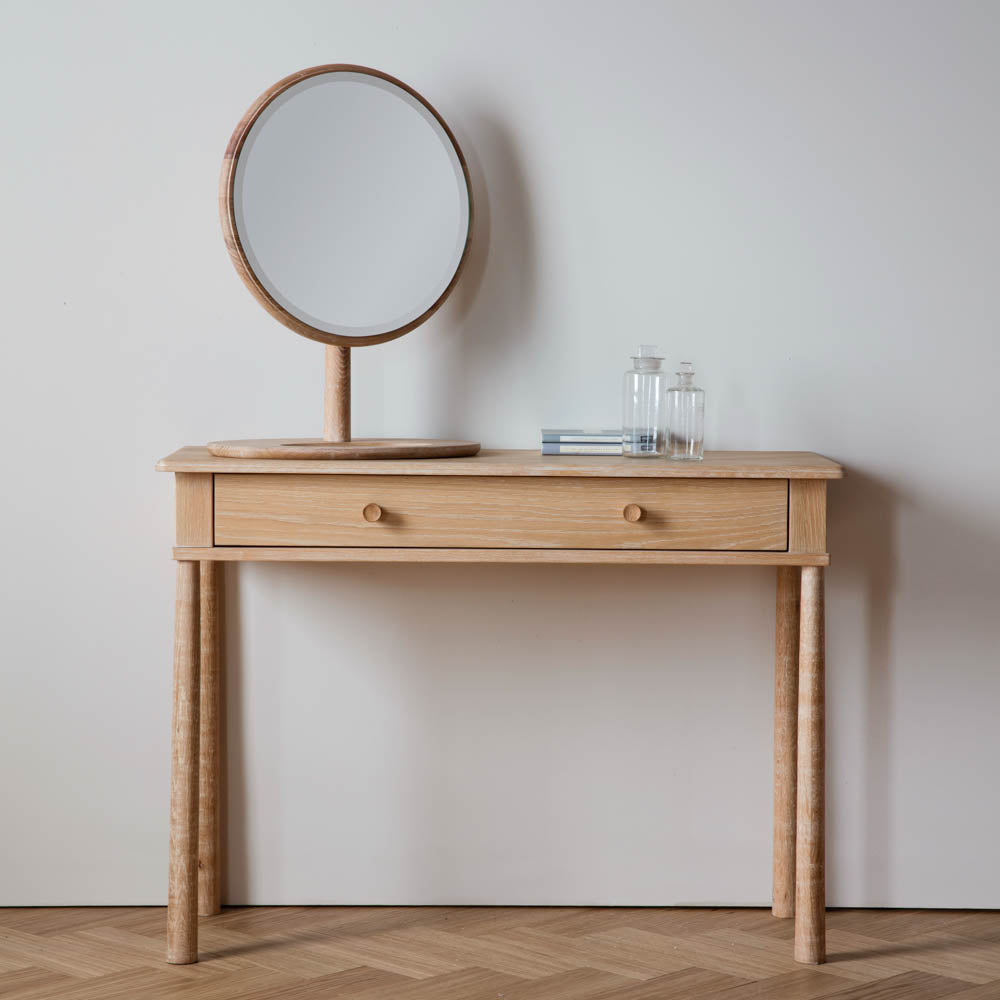 Harbin Dressing Table With Drawer Oak