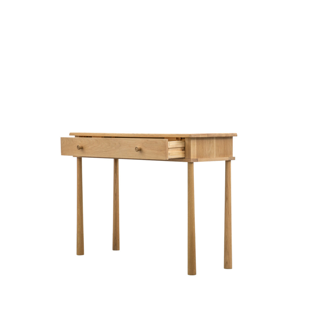 Harbin Dressing Table With Drawer Oak