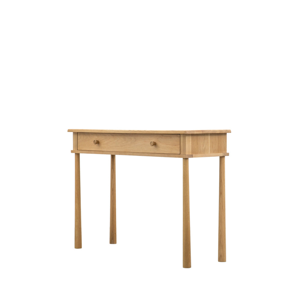 Harbin Dressing Table With Drawer Oak