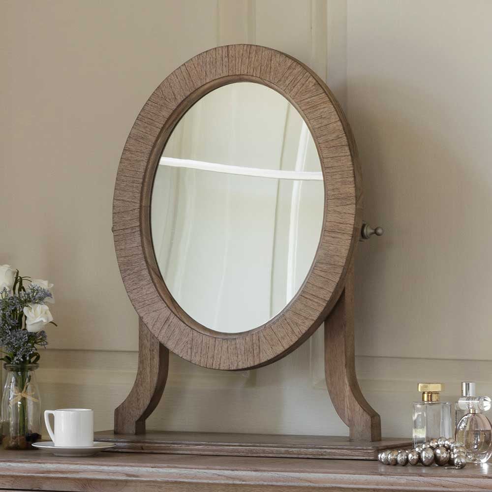 Reims Dressing Table Mirror Natural