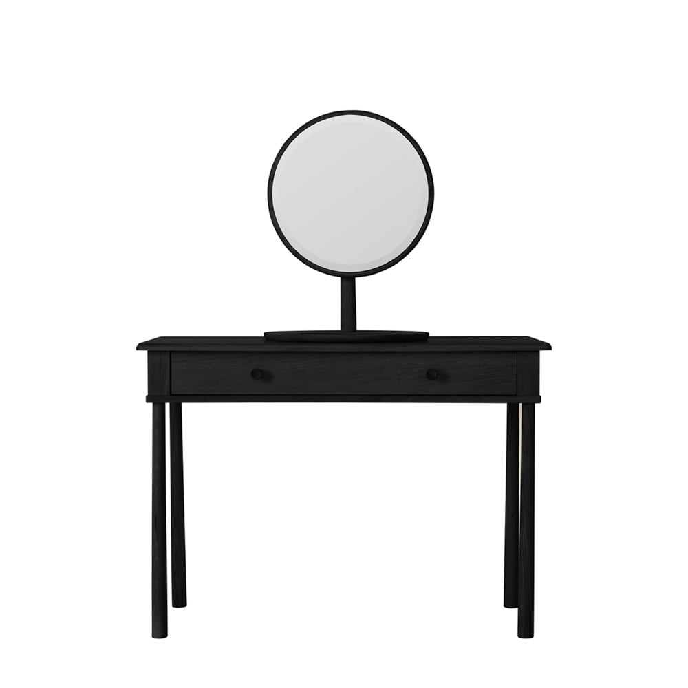 Harbin Dressing Table With Drawer Black