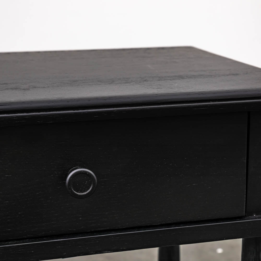 Harbin Dressing Table With Drawer Black