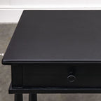 Harbin Dressing Table With Drawer Black