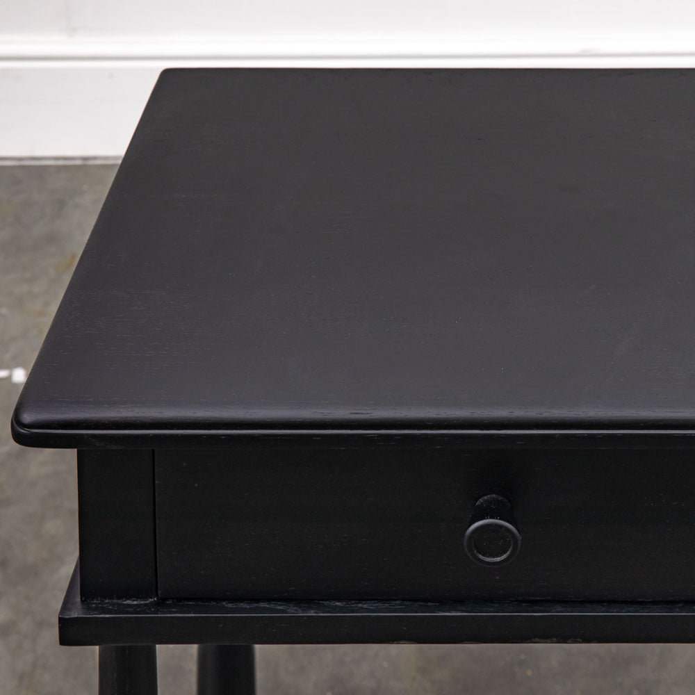 Harbin Dressing Table With Drawer Black
