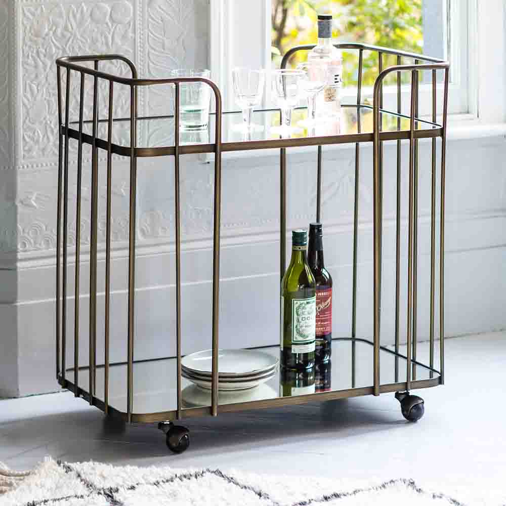 Varna Drinks Trolley Bronze