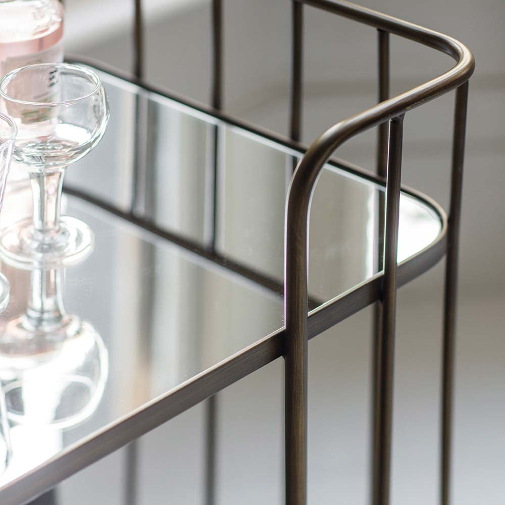 Varna Drinks Trolley Bronze