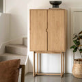 Hamburg Cocktail Cabinet Natural