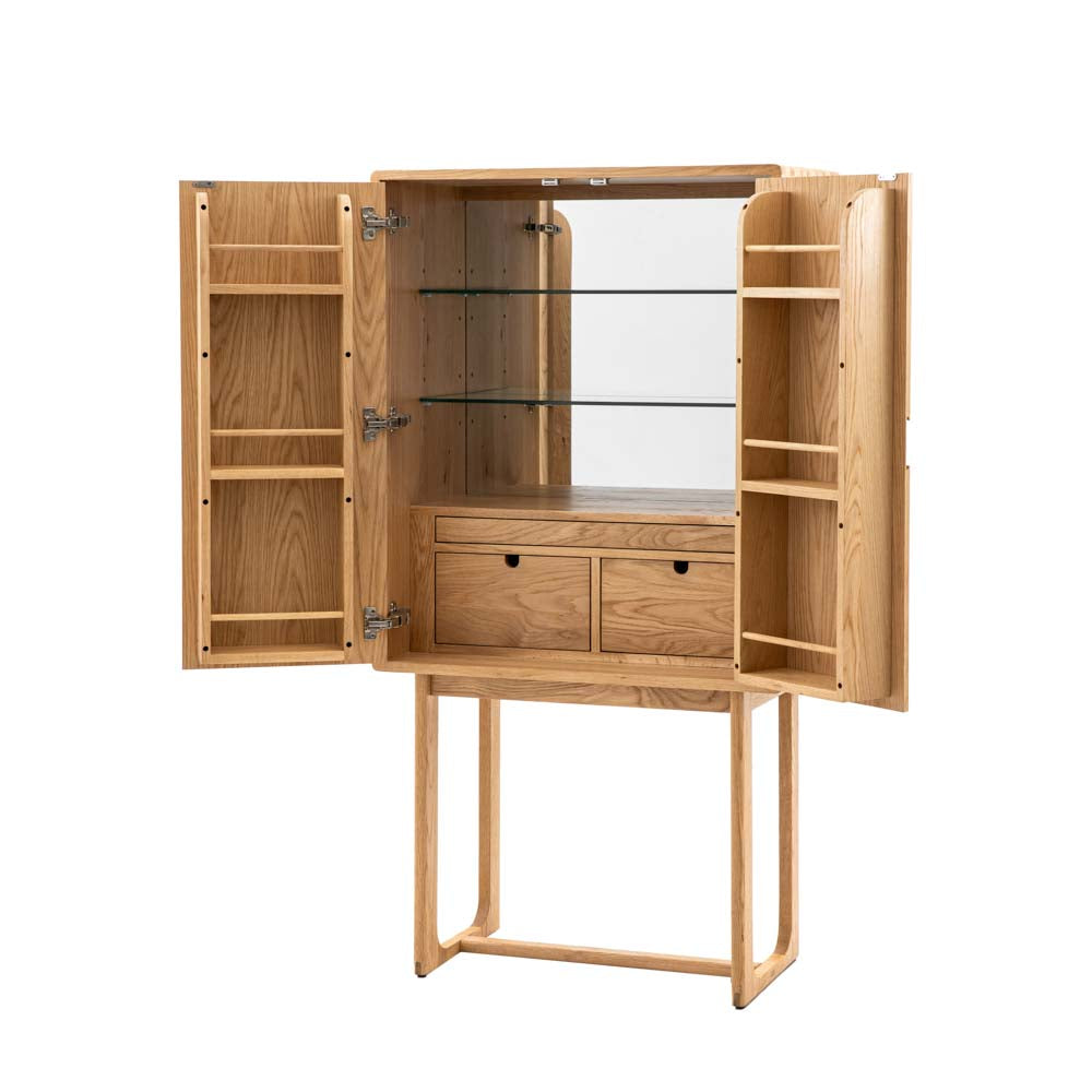 Hamburg Cocktail Cabinet Natural