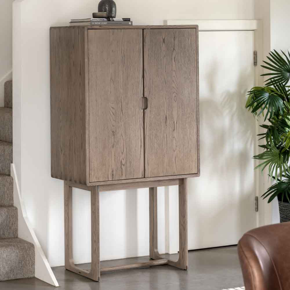 Hamburg Cocktail Cabinet Smoked