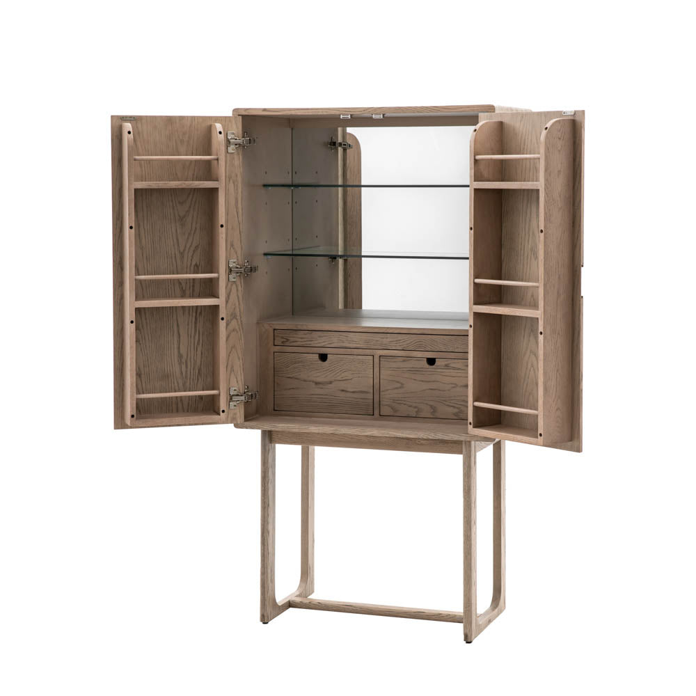 Hamburg Cocktail Cabinet Smoked
