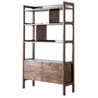 Managua Display Unit Dark Wood / Marble