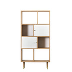 Turku Display Unit Oak White