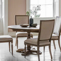 Reims Round Extending Dining Table Natural