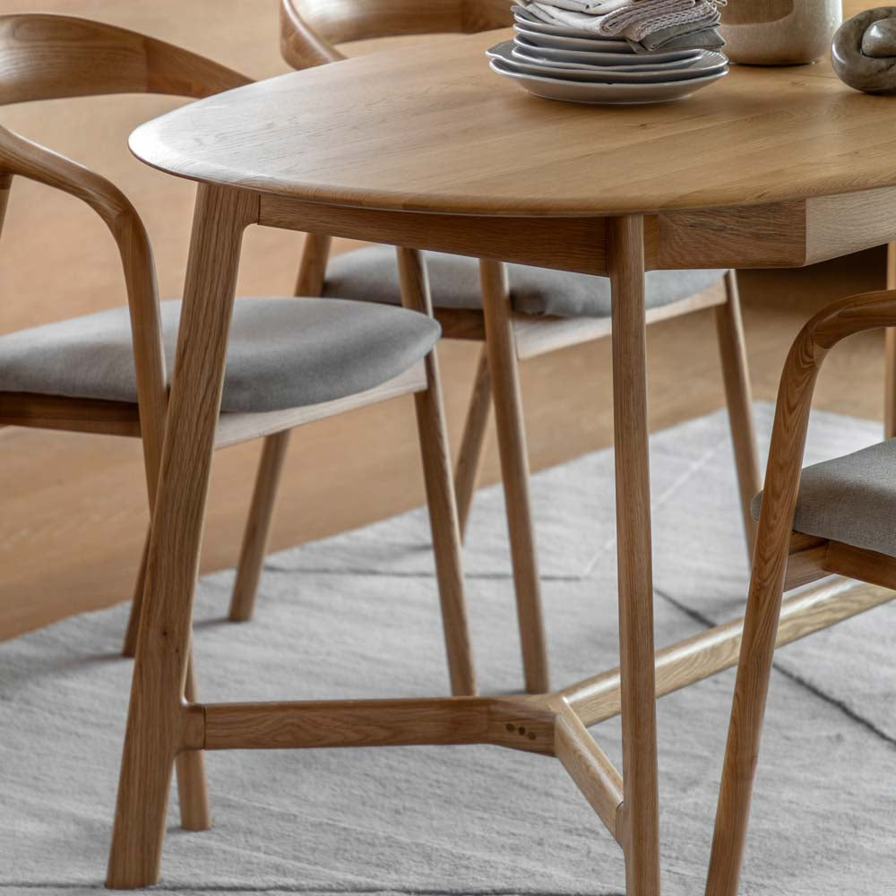 Girona Extending Dining Table Oak