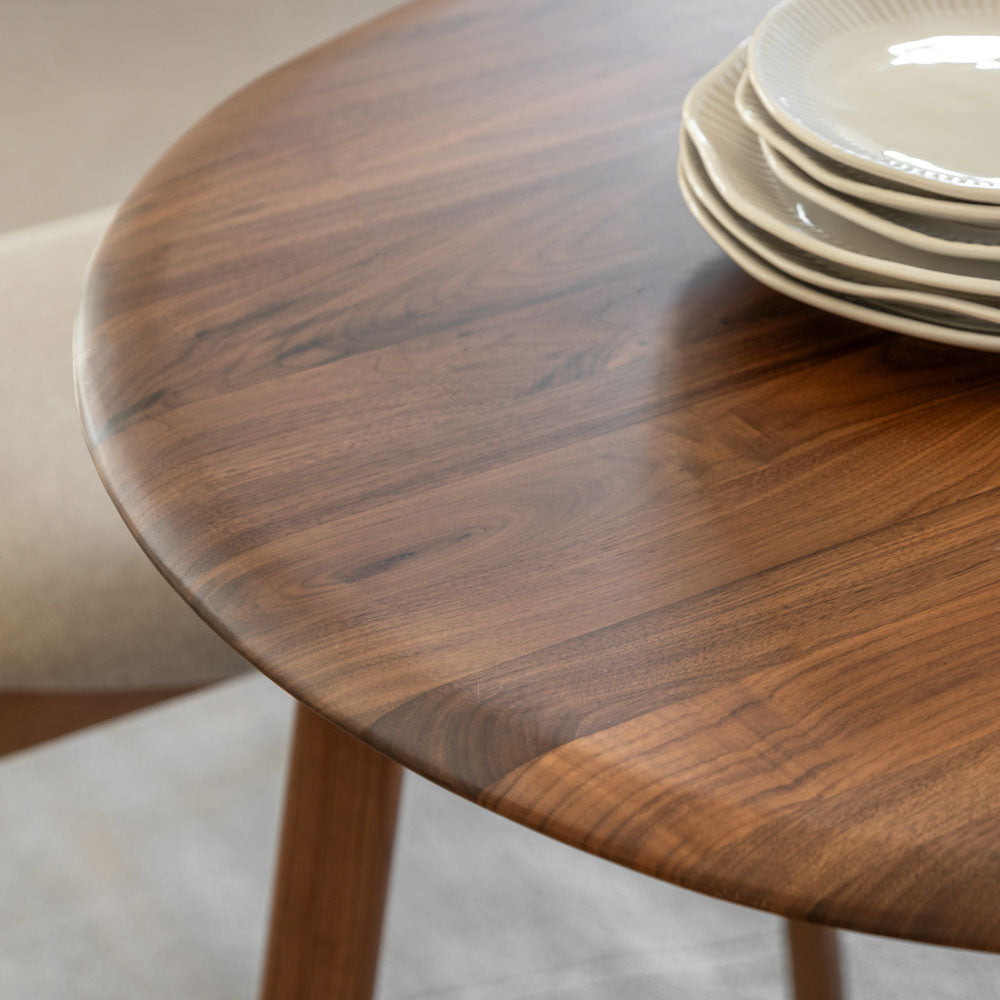 Girona Extending Dining Table Walnut