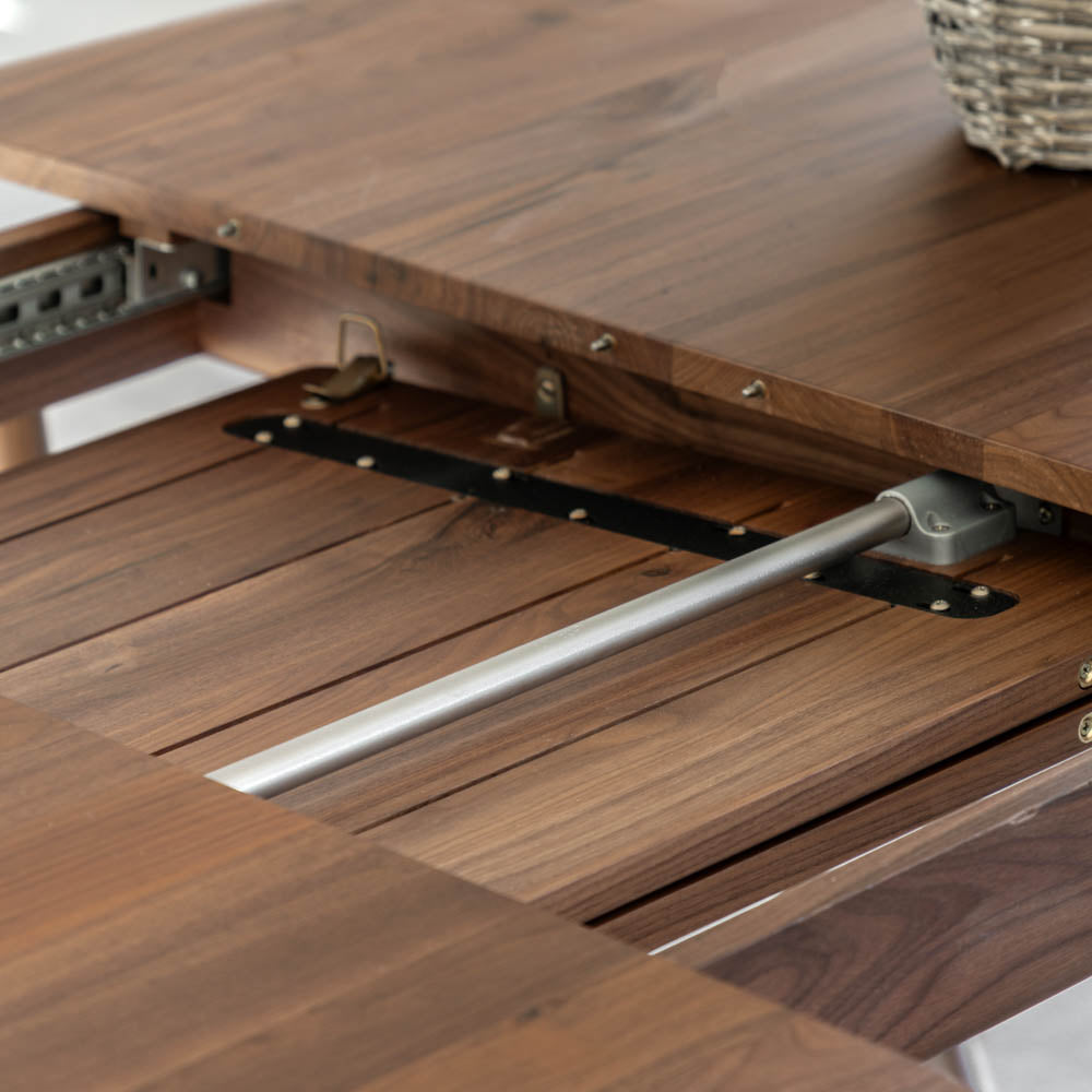 Girona Extending Dining Table Walnut