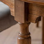 Kerman Extending Round Table Peroba
