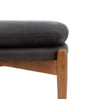 Busan Footstool Antique Ebony