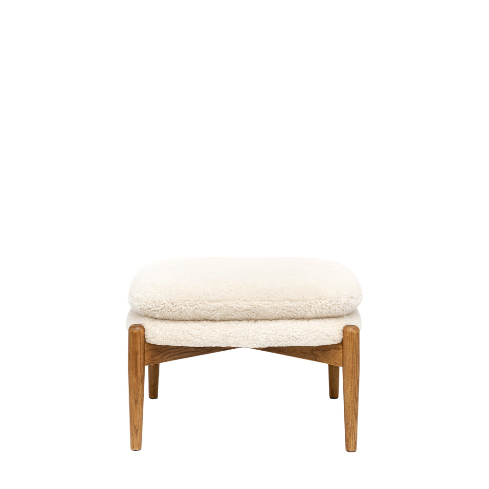 Busan Footstool Sheepskin
