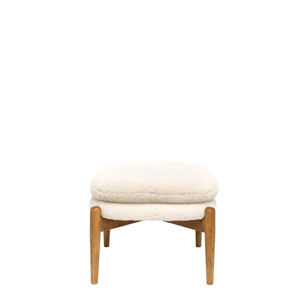 Busan Footstool Sheepskin