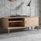 Florence Media Unit Oak