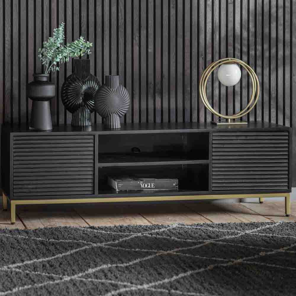 Pavlova Media Unit Black / Gold