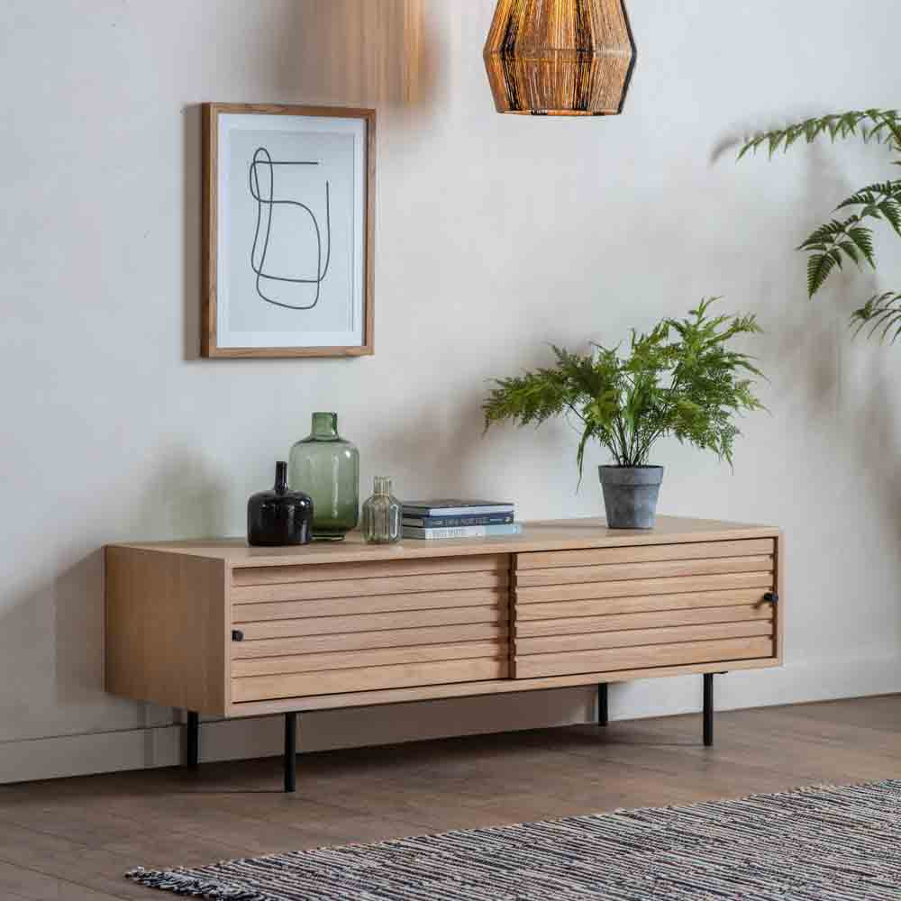 Sapporo Media Unit Oak
