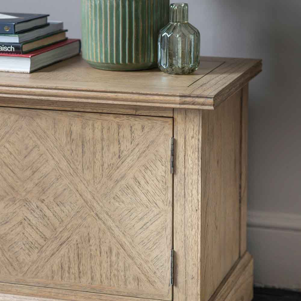 Reims 2 Door Media Unit Natural