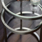 Fulda Nest of Two Tables Silver