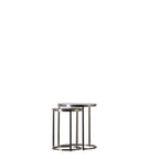 Fulda Nest of Two Tables Silver