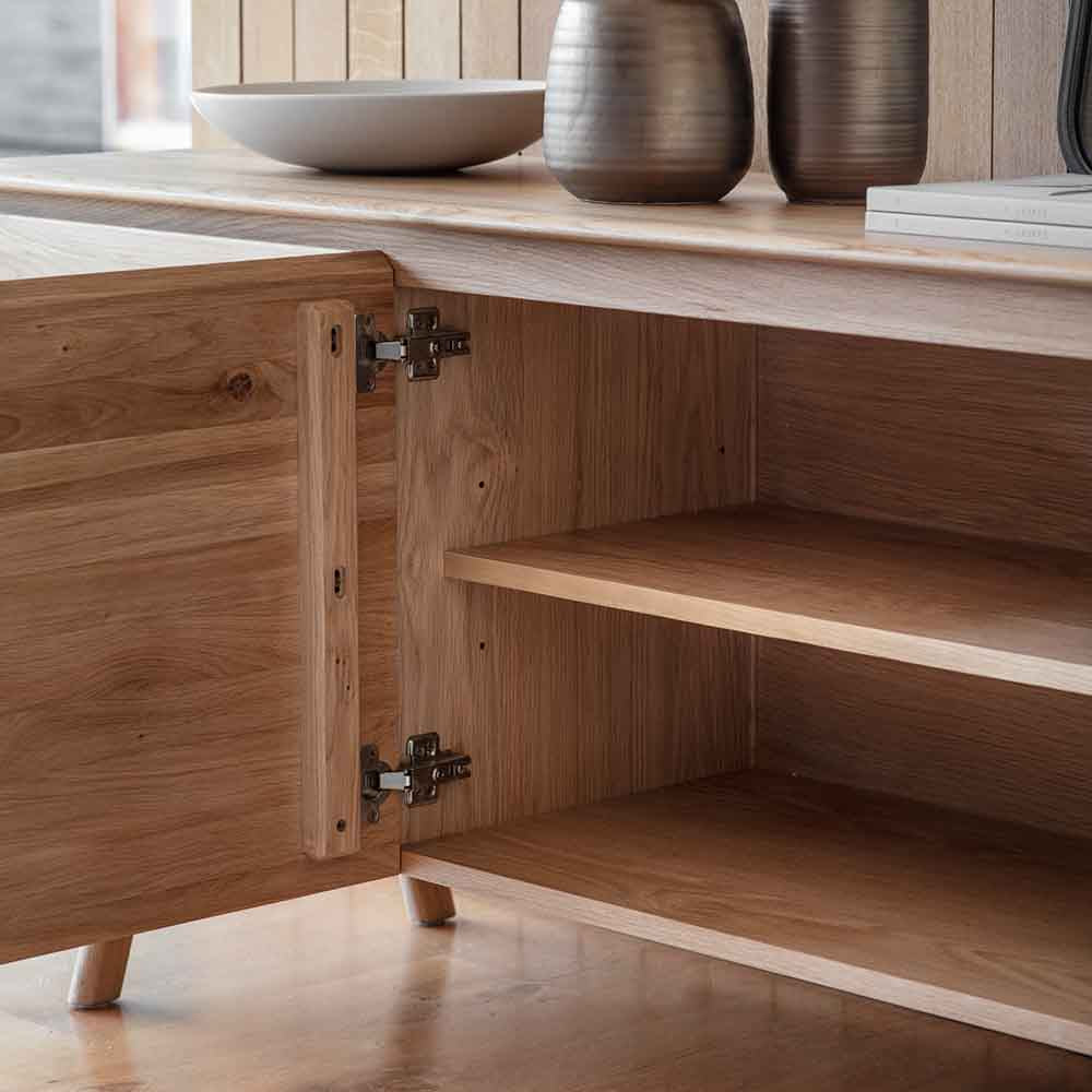 Girona 2 Door 3 Drawer Sideboard Oak
