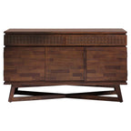 Aswan Retreat 3 Door / 2 Drawer Sideboard Brown Mango