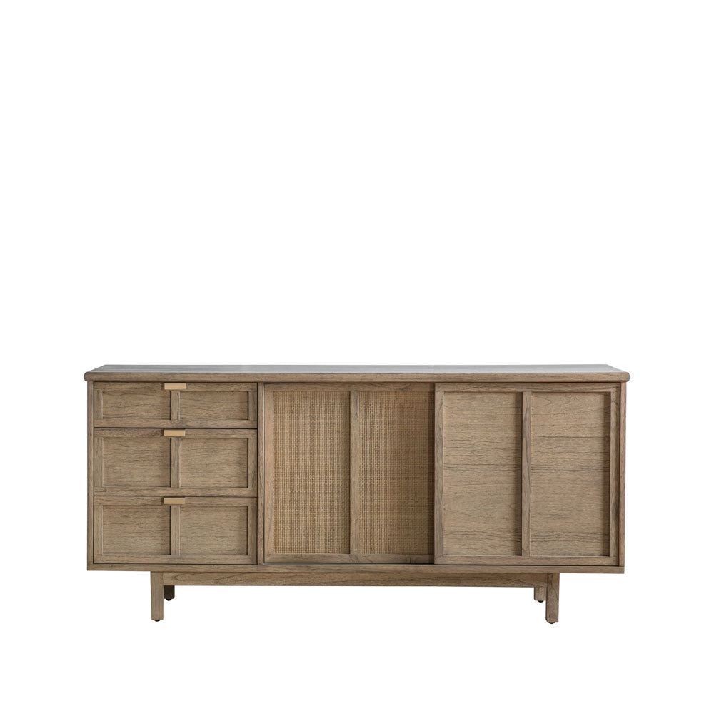 Tokyo 3 Drawer 2 Door Sideboard Natural