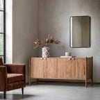 Hanover 4 Door Sideboard Natural Acacia