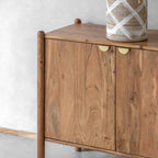 Hanover 4 Door Sideboard Natural Acacia