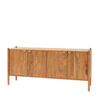 Hanover 4 Door Sideboard Natural Acacia
