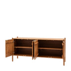 Hanover 4 Door Sideboard Natural Acacia