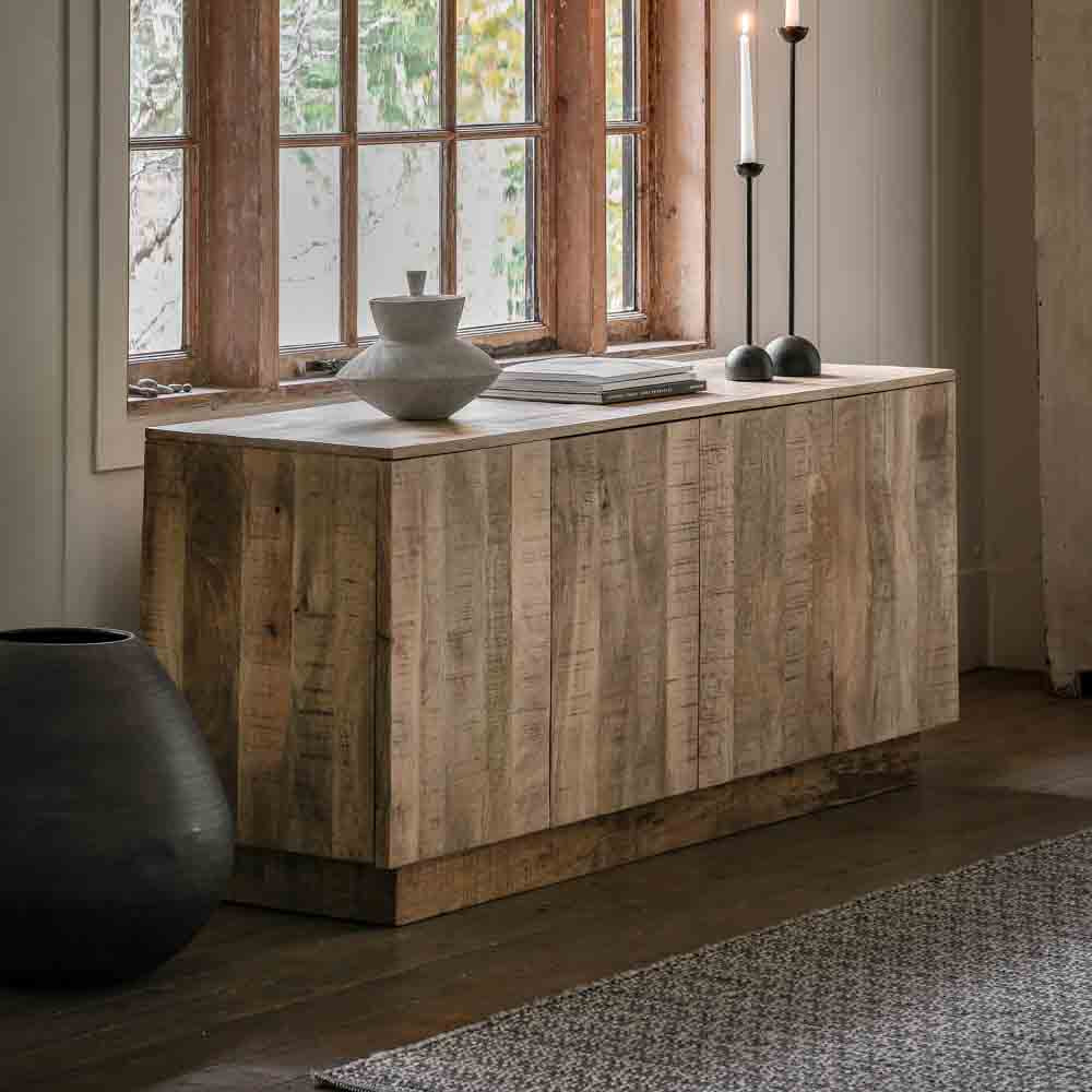 Helsinki 4 Door Sideboard Natural