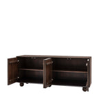 Arch 4 Door Sideboard Walnut