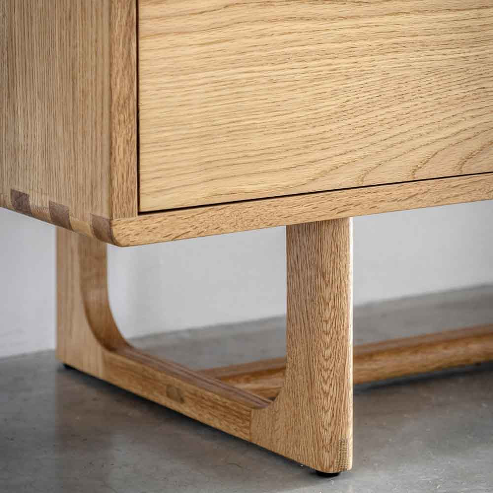 Hamburg 4 Door Sideboard Natural