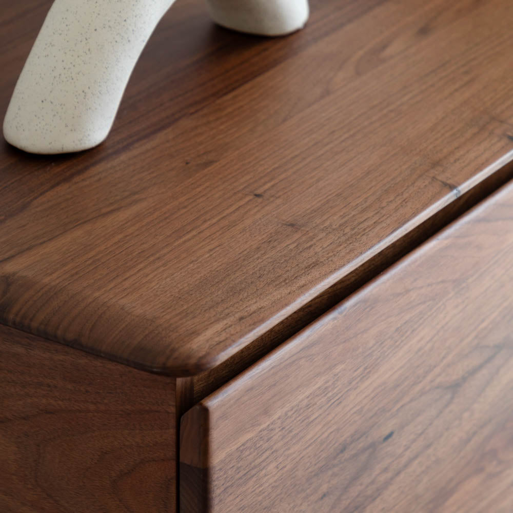 Girona 2 Door Sideboard Walnut