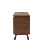 Girona 2 Door Sideboard Walnut