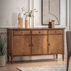 Kerman 3 Door / 3 Drawer Sideboard Peroba