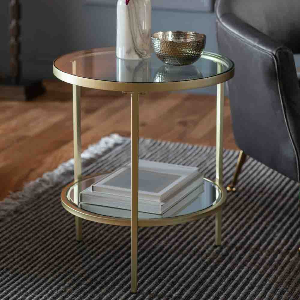 Dijon Side Table Champagne
