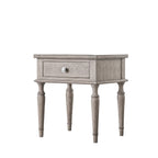 Reims 1 Drawer Side Table Natural